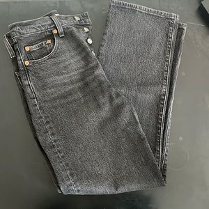 Levi’s ribcage straight ankle jeans